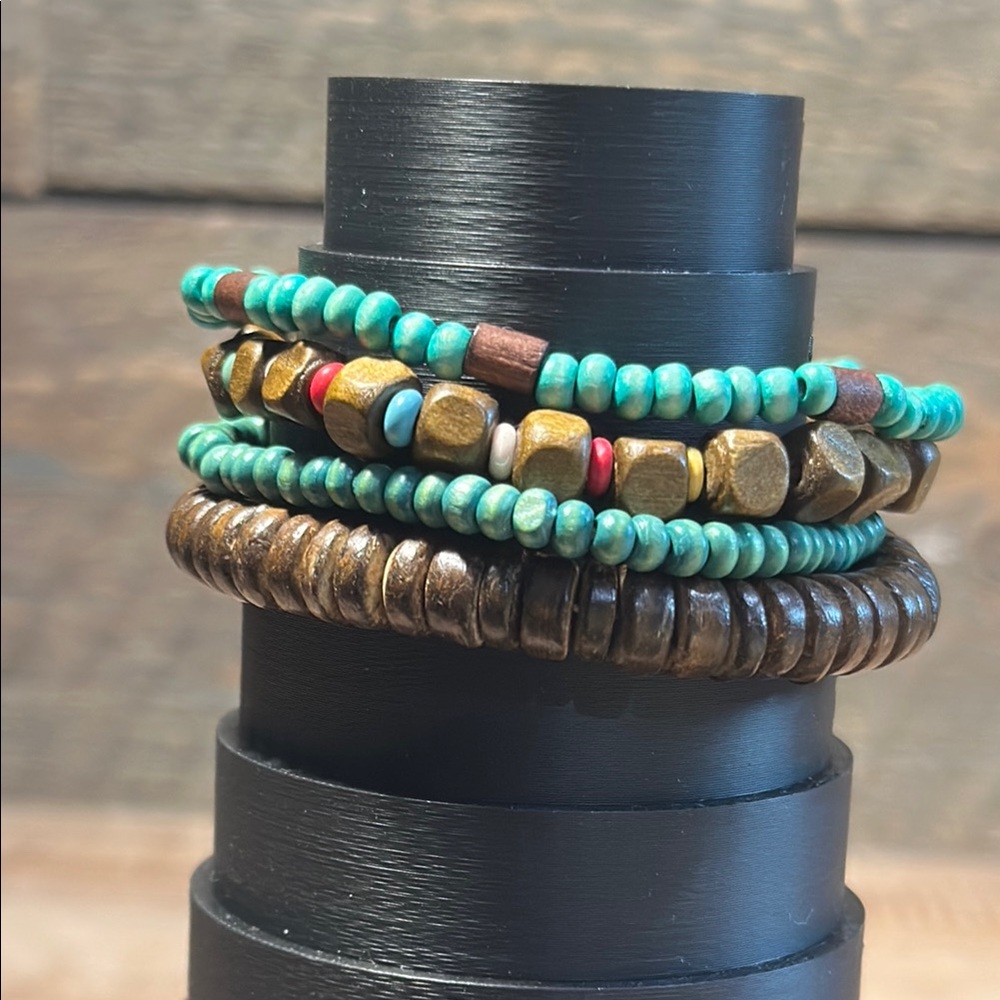 Bohemian Beaded Bracelet Set